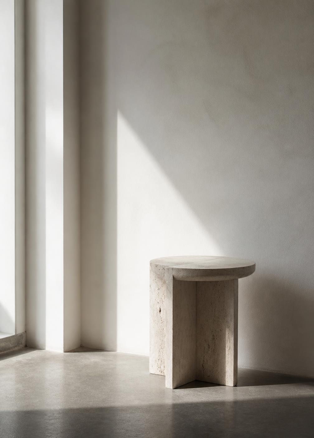Ambiente contemporâneo com luz natural